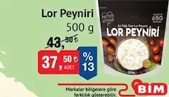 LOR PEYNİRİ 500 G LOR PEYNİRİ 500 G
